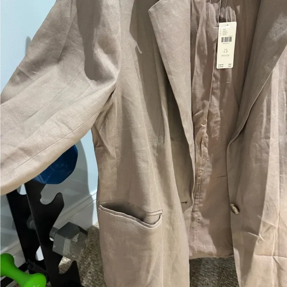 Anthropologie Maeve linen Blazer - Picture 4 of 5